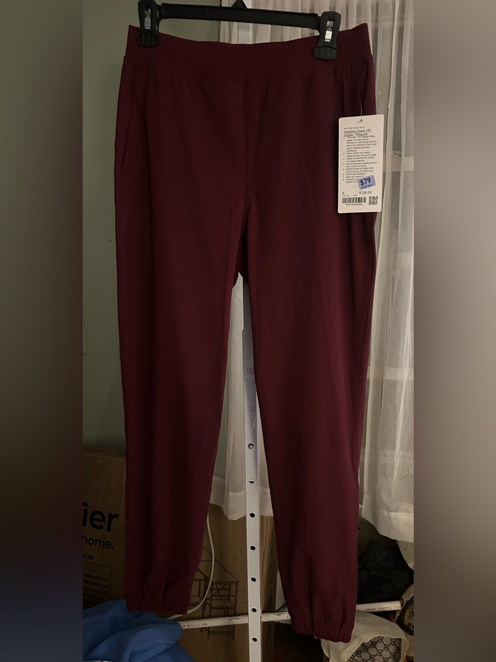 Lululemon Adapted State HR Jogger in Burgundy Bay